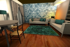 officinex milano interior design SOGGIORNO E CAMERA 12