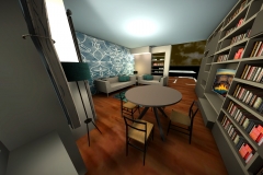 officinex milano interior design SOGGIORNO E CAMERA 14