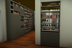 officinex milano interior design SOGGIORNO E CAMERA 4