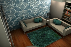 officinex milano interior design SOGGIORNO E CAMERA 7
