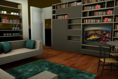officinex milano interior design SOGGIORNO E CAMERA 8